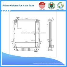 ISUZU radiador 590 X 548 X 50mm para o mercado de Japão.